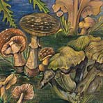 Painting by Cynthia Caplan